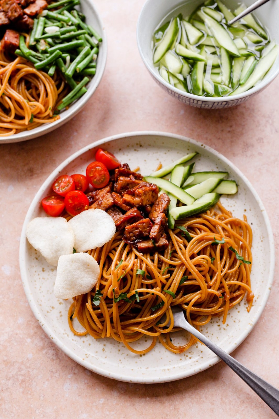 Surinaamse Javaanse bami kip