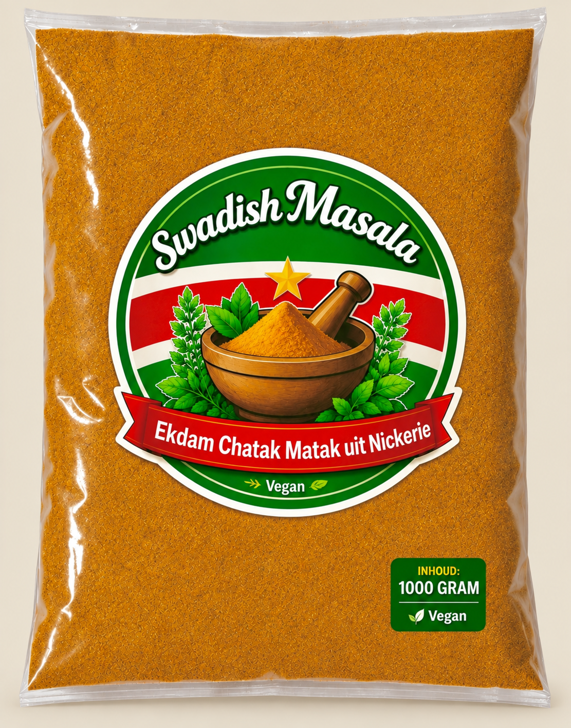 Swadish Masala kerriepoeder in de 1-kiloverpakking